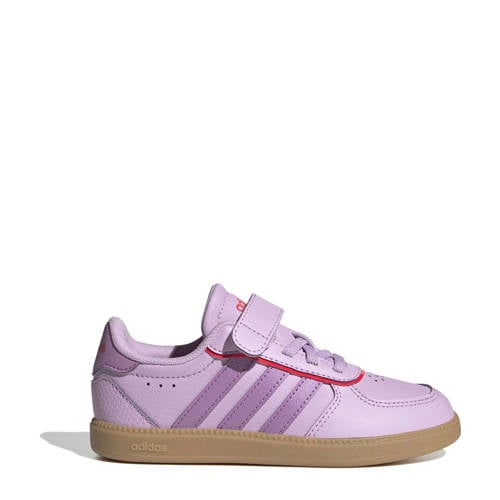 adidas Sportswear Breaknet Sleek sneakers lila/paars Jongens/Meisjes Imitatieleer