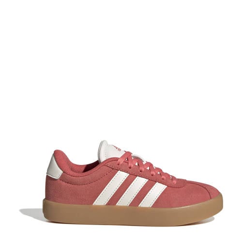 adidas Sportswear VL Court sneakers koraalrood/wit Jongens/Meisjes Suede - maat 28 afbeelding