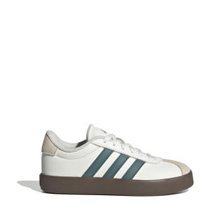 VL Court 3.0 suede sneakers ecru/groen