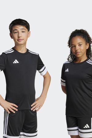 junior voetbalshirt zwart/wit