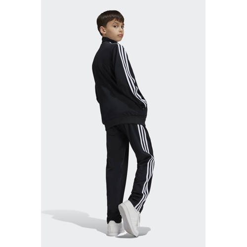 adidas Originals trainingsbroek Firebird zwart/wit Jongens/Meisjes Polyester - maat 176 afbeelding
