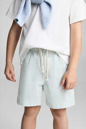 casual short mintgroen