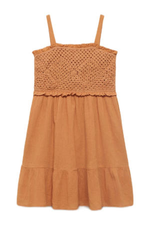 zomerjurk gehaakt oranje