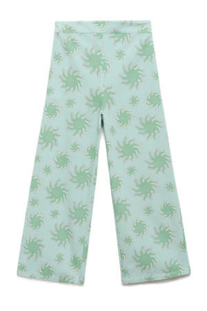 casual broek lichtgroen