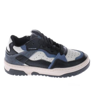 leren sneakers blauw