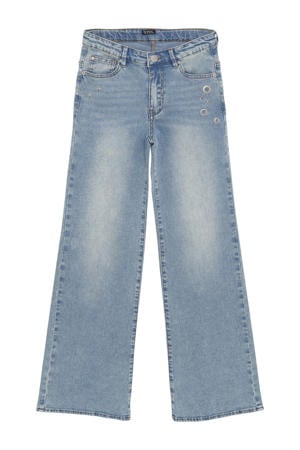 loose fit jeans medium blue denim