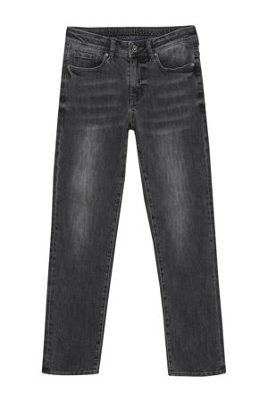 straight leg jeans black denim