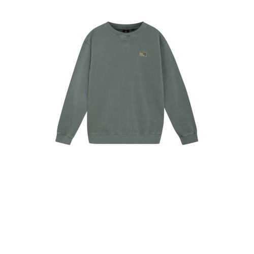 Indian Blue Jeans sweater groen Effen - maat 176 | Sweater van Indian Blue Jeans afbeelding