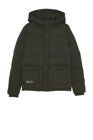 parka donkergroen