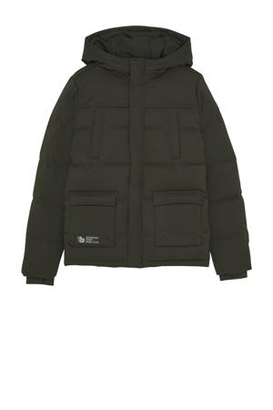 parka donkergroen