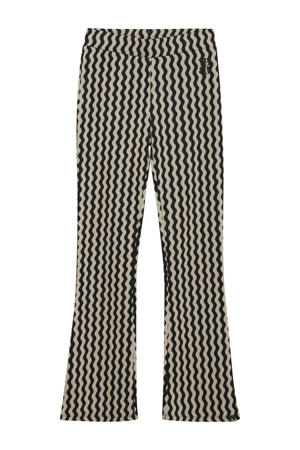 flared legging zwart