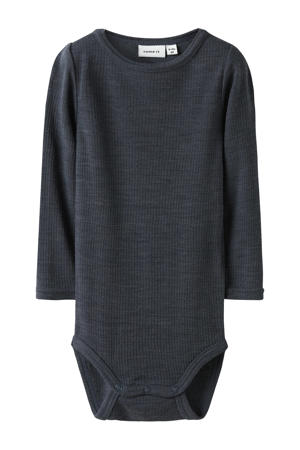 wollen romper donkerblauw