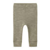 NAME IT BABY wollen babybroek groen