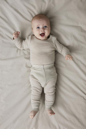 wollen babybroek lichtgrijs