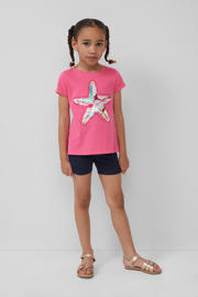 thumbnail: s.Oliver T-shirt roze met pailletten