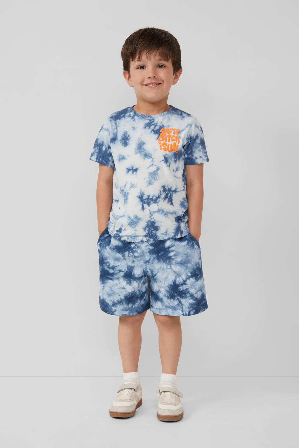 s.Oliver sweatshort donkerblauw