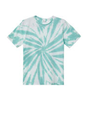 thumbnail: Groen en witte jongens s.Oliver T-shirt van katoen met korte mouwen en ronde hals