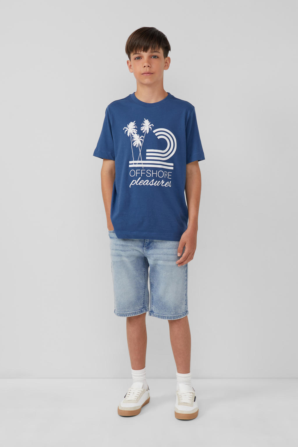s.Oliver T-shirt donkerblauw
