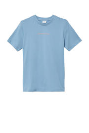 thumbnail: Lichtblauwe jongens s.Oliver T-shirt van katoen met backprint, korte mouwen en ronde hals