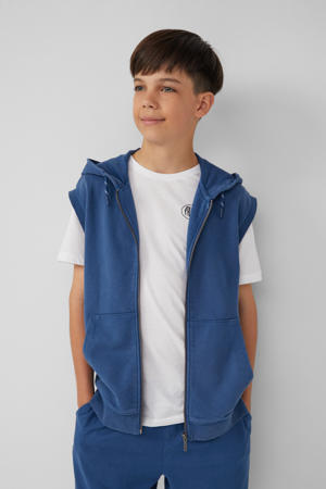 gilet donkerblauw