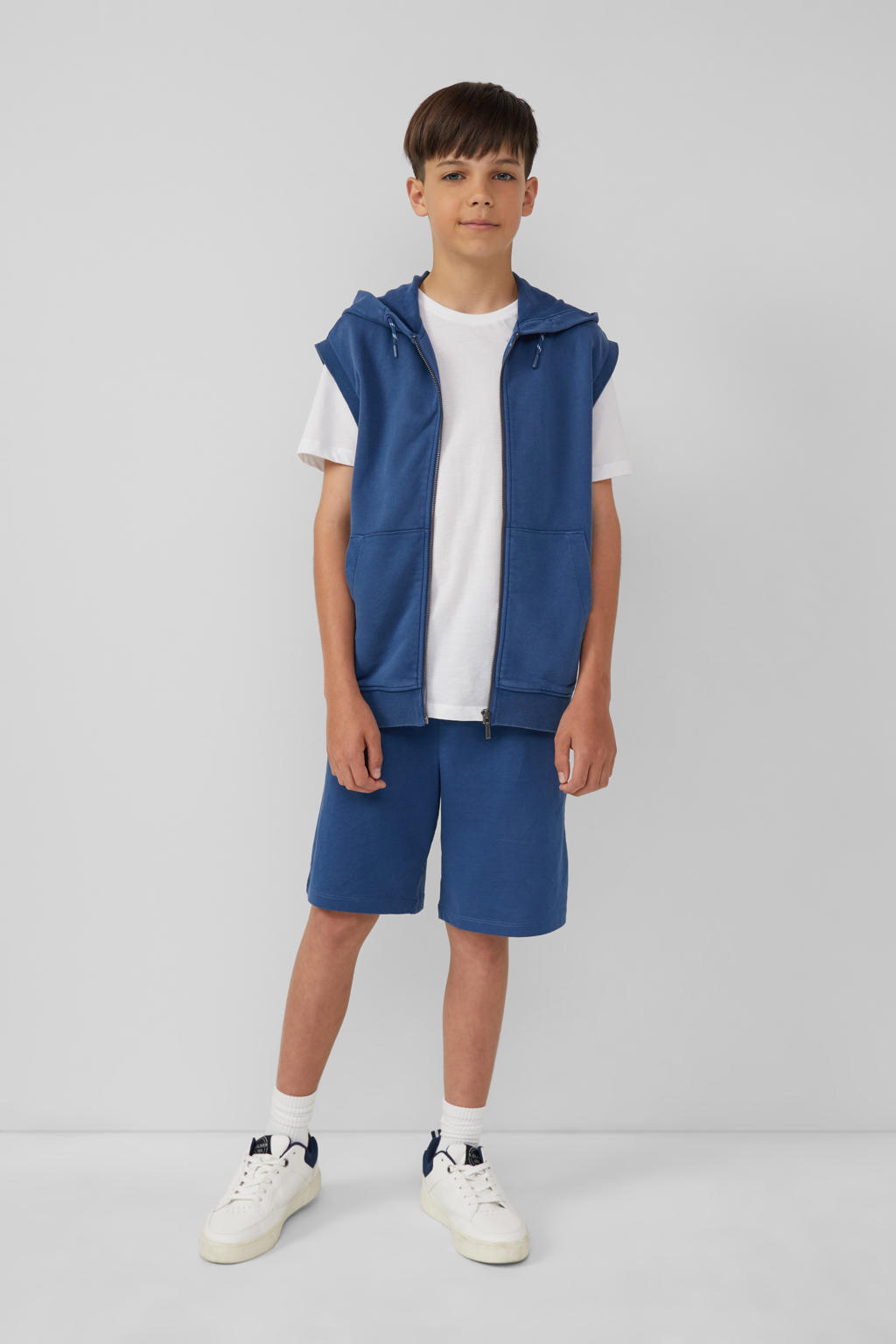s.Oliver gilet donkerblauw