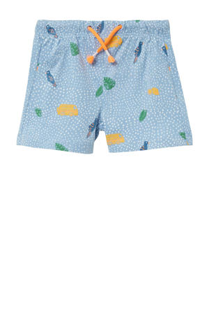 casual short lichtblauw
