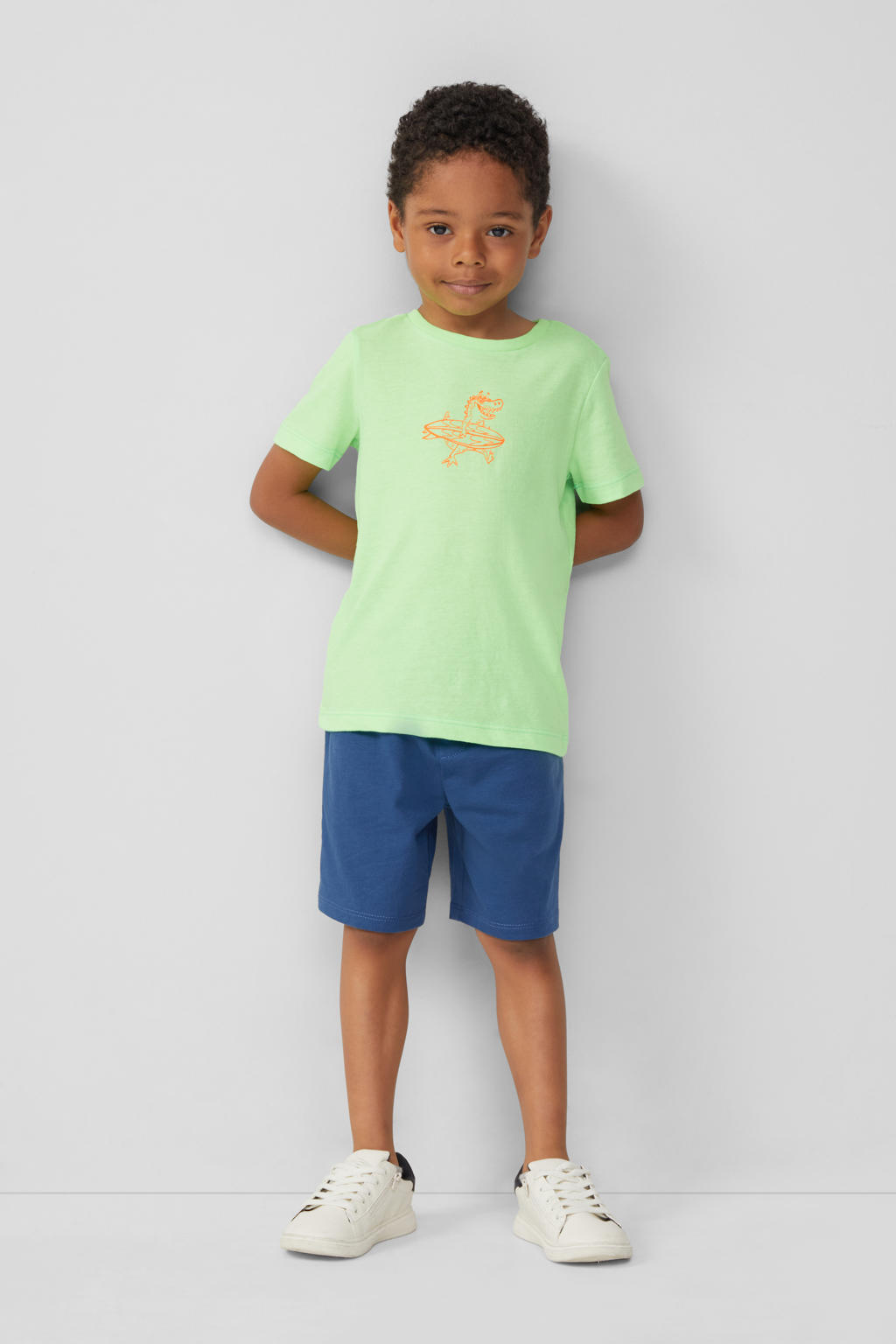 s.Oliver sweatshort donkerblauw