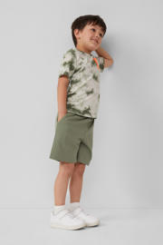 thumbnail: s.Oliver sweatshort donkergroen