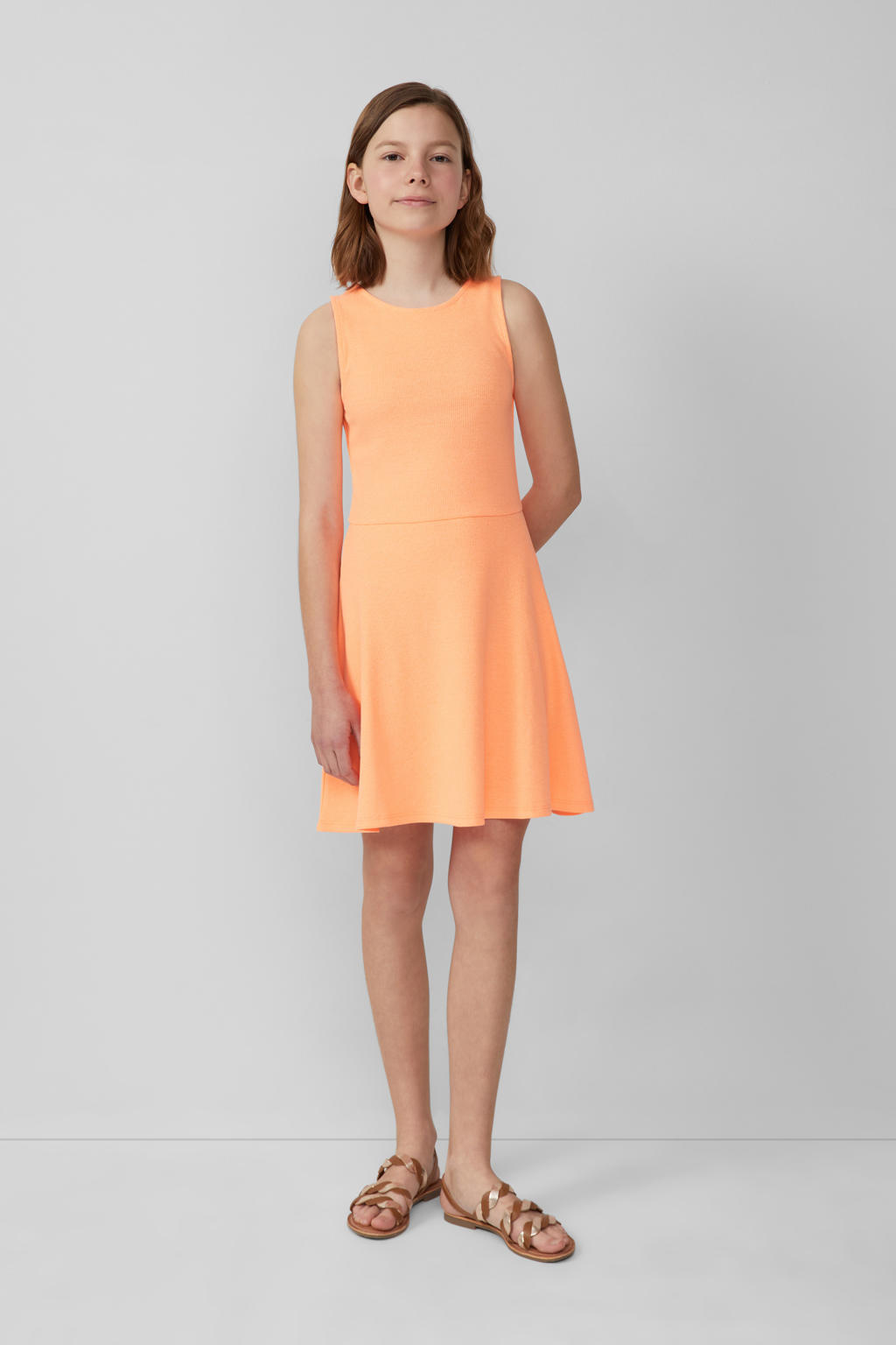 s.Oliver zomerjurk oranje