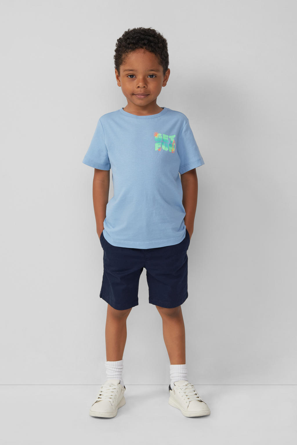s.Oliver T-shirt lichtblauw