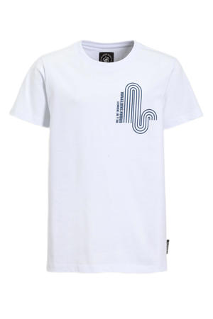 T-shirt printopdruk wit