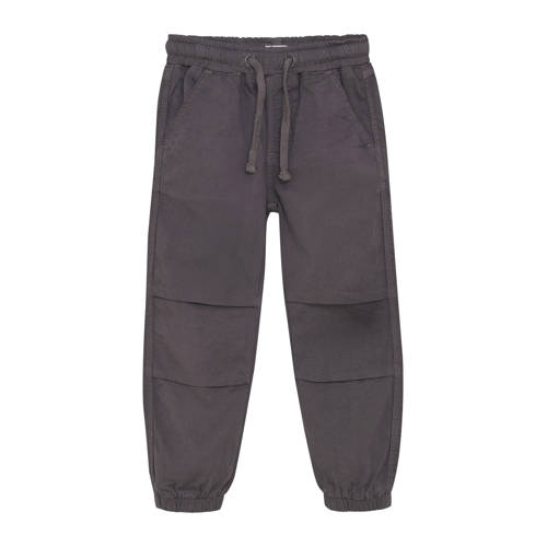 Daily7 straight casual broek grijs Jongens Canvas Effen - maat 104 afbeelding