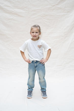 mom jeans light blue denim