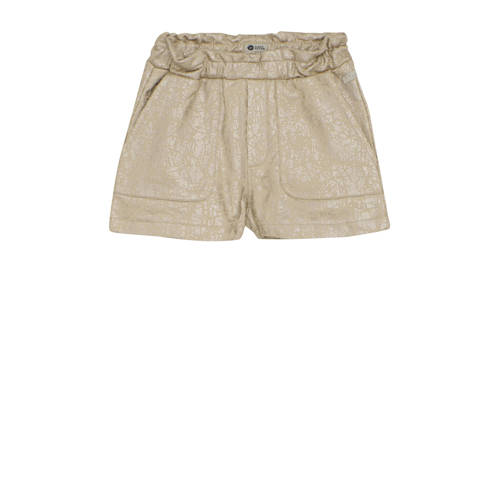 Daily7 casual short beige Korte broek Meisjes Katoen All over print