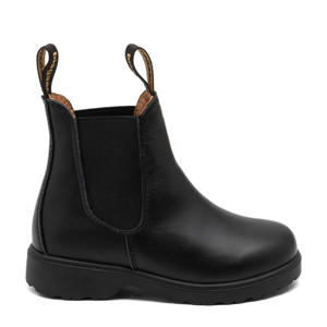 Kim leren chelsea boots zwart