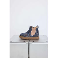 thumbnail: Bisgaard Siggi leren enkelboots blauw/roze