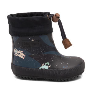 regenlaarzen zwart/donkerblauw