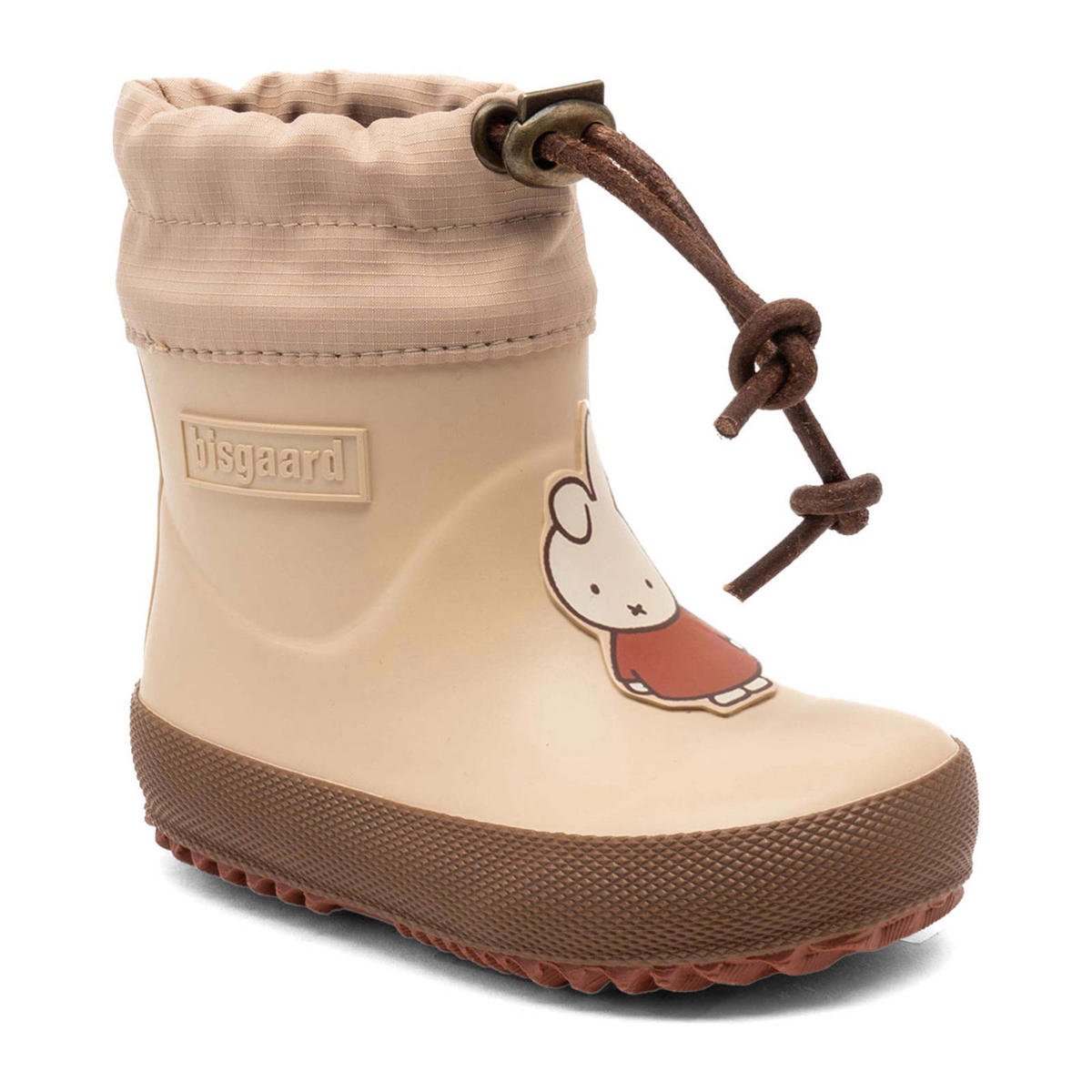 Bisgaard gevoerde regenlaarzen ecru
