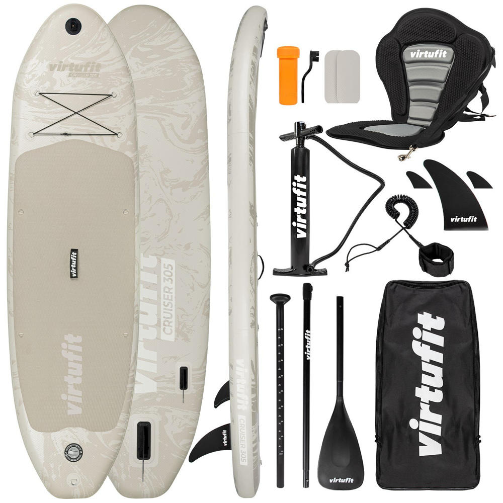 Virtufit  opblaasbaar supboard Cruiser 305 - Sand Beige