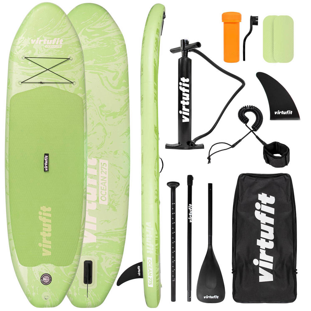 Virtufit opblaasbaar supboard Ocean 275 - Leaf Green
