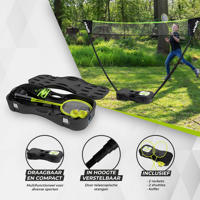thumbnail: Virtufit  2-in-1 Portable Badminton- en Tennis Set