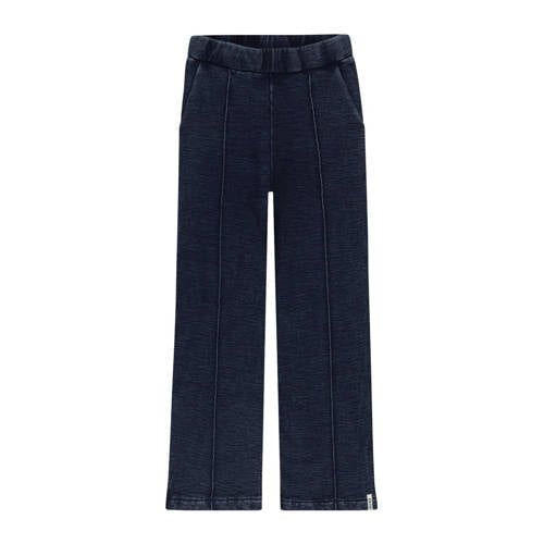 Tumble 'n Dry wide leg casual broek dark blue denim Blauw Meisjes Jog denim - maat 122 afbeelding