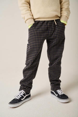 regular sweatpants donkerblauw