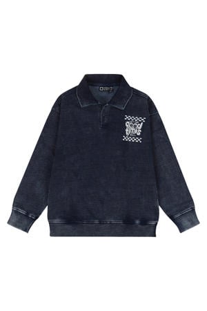 sweater dark blue denim