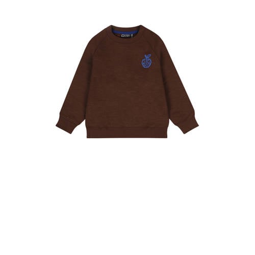 Tumble 'n Dry sweater bruin Effen