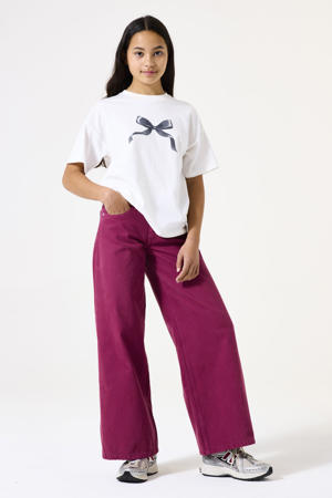 loose fit jeans fuchsiaroze