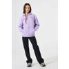 Garcia hoodie met backprint lila