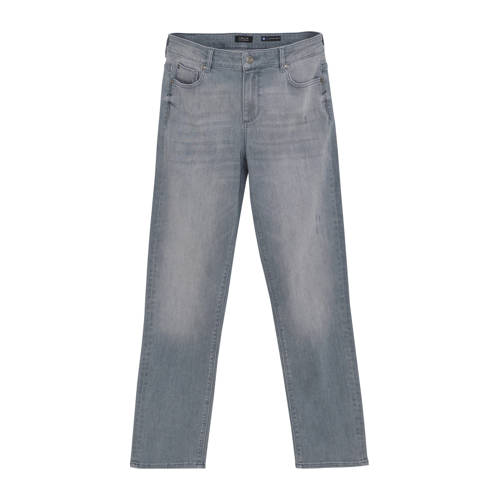 Rellix straight leg jeans medium blue denim Blauw Jongens Stretchdenim