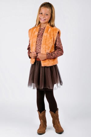 imitatiebonten gilet oranje