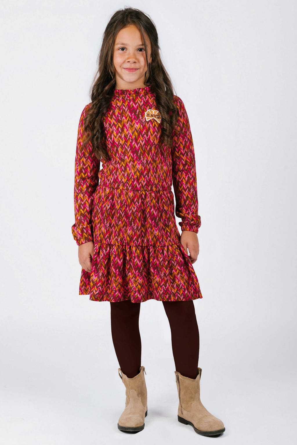 midi jurk oranje kopen? Morgen in huis